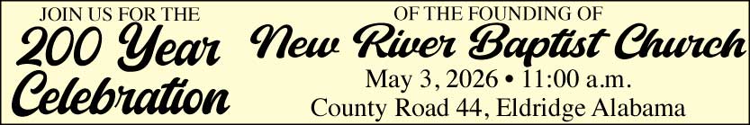 New River Baptist Celebrates 200th Anniversary