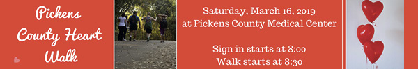 Pickens County Heart Walk