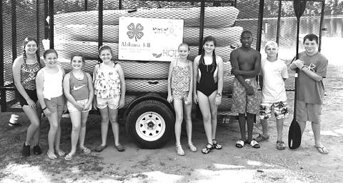 Shown are some of the participants in this year's RiverKids program.