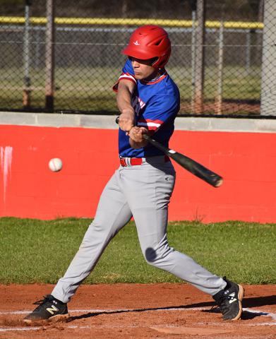 Ace Norris (3) goes at bat for the Wildcats. | Photo by Kelly Bonner